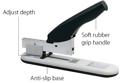 Heavy Duty Stapler Machine Staples 100, 150 &amp; 200 Sheets, Metal