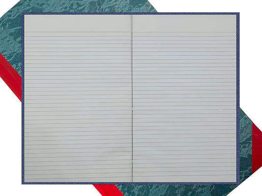 Legal-Size Ruled Register 200 &amp; 400 Pages, Single Line, Durable Binding,