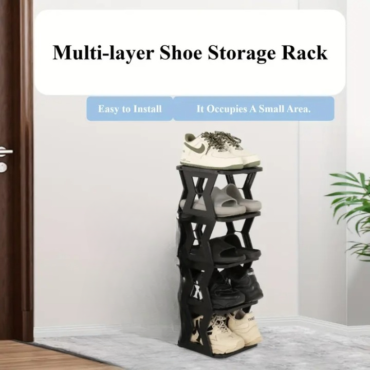 Shoe Rack High Quality - Unique X shaped Shoe Rack 5 floors