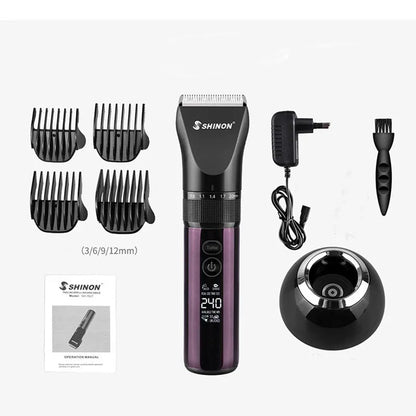 Professional Hair Tool with Digital Display | 4 Adjustable Steps + Bonus