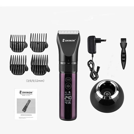 Professional Hair Tool with Digital Display | 4 Adjustable Steps + Bonus