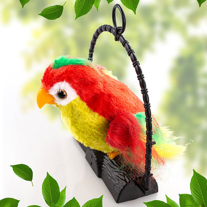 Talk Back Talking Parrot Toy Repeats Speech, Educational &amp; Fun for