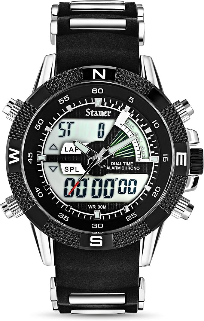 Besnew Original Digital Quartz Watch Men Luxury Top Brand Men's Watches Fashion