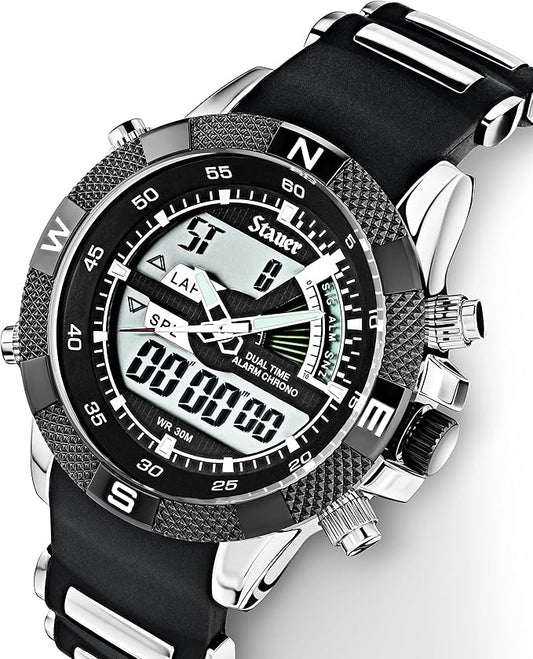 Besnew Original Digital Quartz Watch Men Luxury Top Brand Men's Watches Fashion