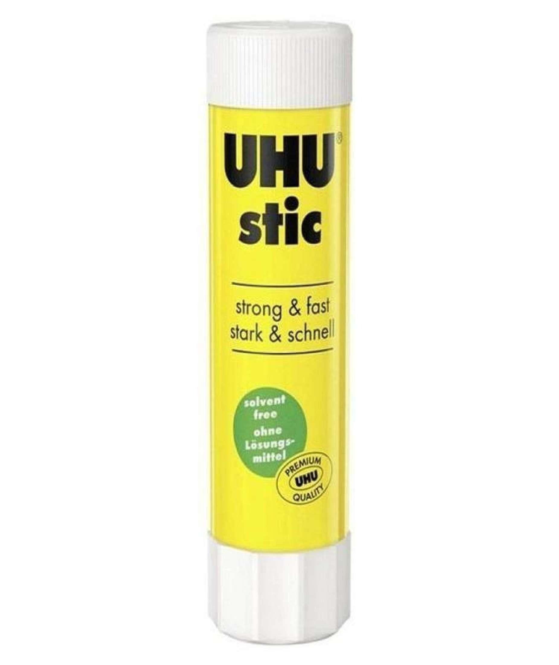UHU Glue Stick Reliable and mess-free, this 40g original adhesive is - CheckNpays