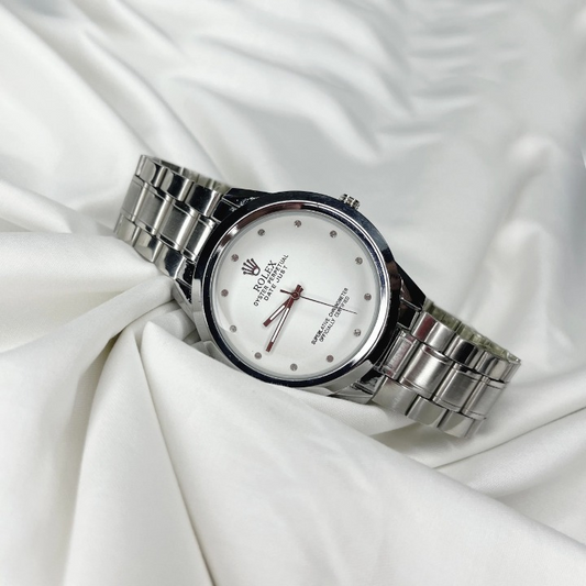 Rolex Men’s Formal Quartz Wrist Watch With Stainless Steel Chain | Best