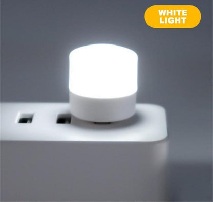7 Pcs Mini USB LED Light Bulbs Portable Plug-in Night Lamps