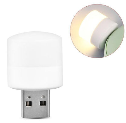 7 Pcs Mini USB LED Light Bulbs Portable Plug-in Night Lamps