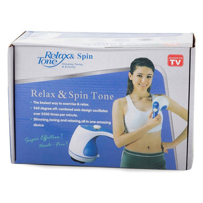 4 in 1 Relax &amp; Spin Tone Vibration Electric Massager | Electronic