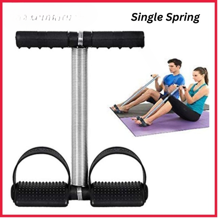 Tummy Trimmer Single Spring Portable Ab Exerciser for Home &amp; Gym - CheckNpays