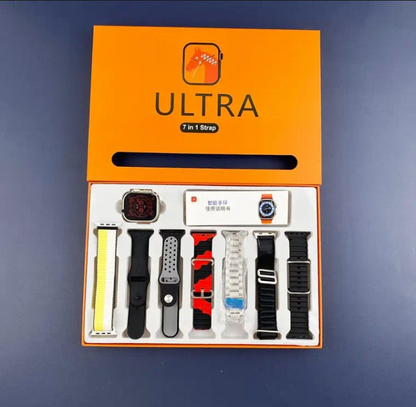 7-in-1 Ultra Smart Watch Advanced Multi-Feature Fitness Tracker with Heart Rate