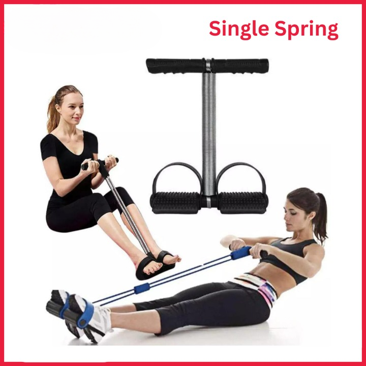Tummy Trimmer Single Spring Portable Ab Exerciser for Home &amp; Gym - CheckNpays