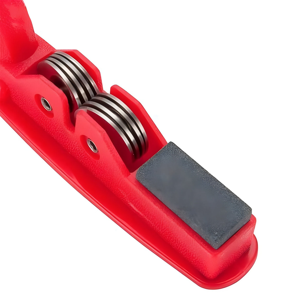 Professional Knife Sharpener with 8-Wheel Blades &amp; Sanding Stone | Durable Plastic