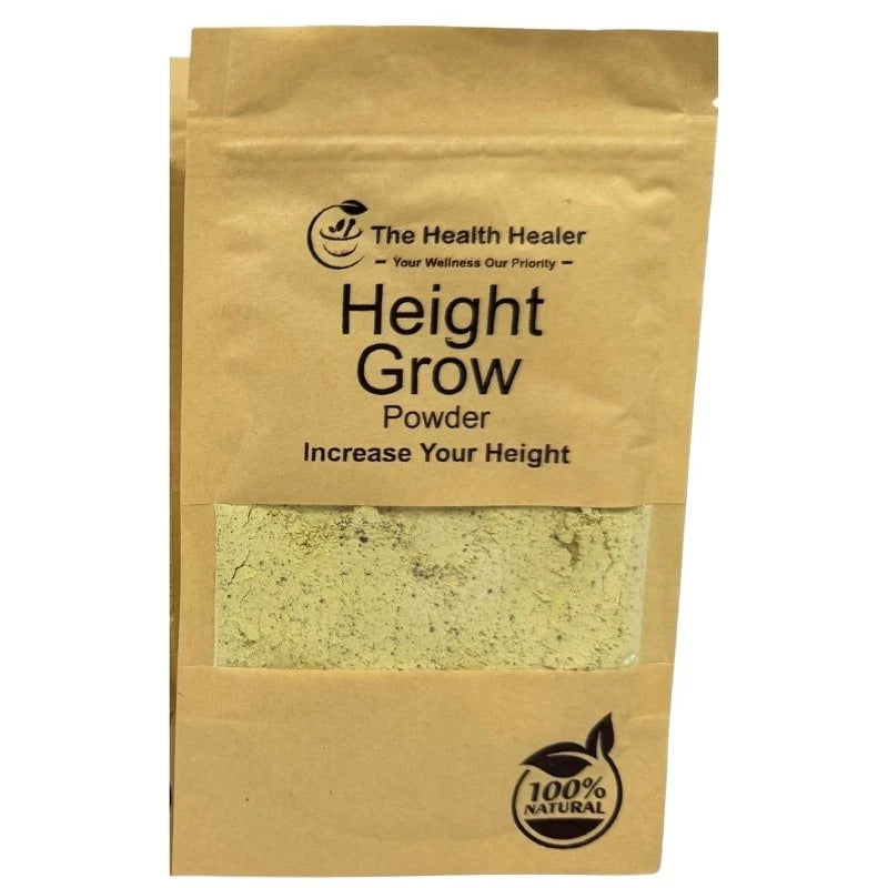The Health Healer Height Grow Powder 100% Natural Height Increase Supplement-