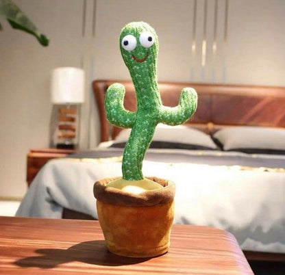 Rechargeable Cute Dancing Cactus Toy for Kids | Talking Dancing Shaking &amp;