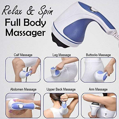 4 in 1 Relax &amp; Spin Tone Vibration Electric Massager | Electronic