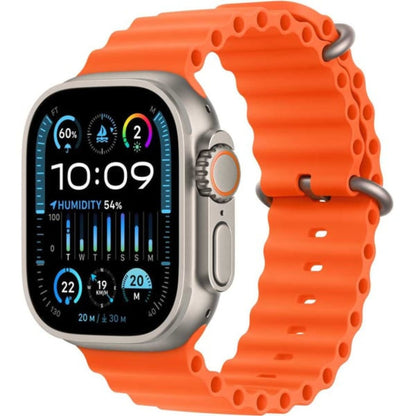 Salicon Digital Display Strap Watch Available in Orange &amp; Gray Stylish