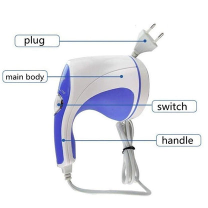 4 in 1 Relax &amp; Spin Tone Vibration Electric Massager | Electronic