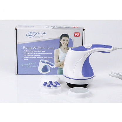 4 in 1 Relax &amp; Spin Tone Vibration Electric Massager | Electronic