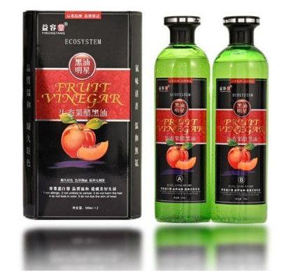 fruit venger black hair color gel dye 500ml