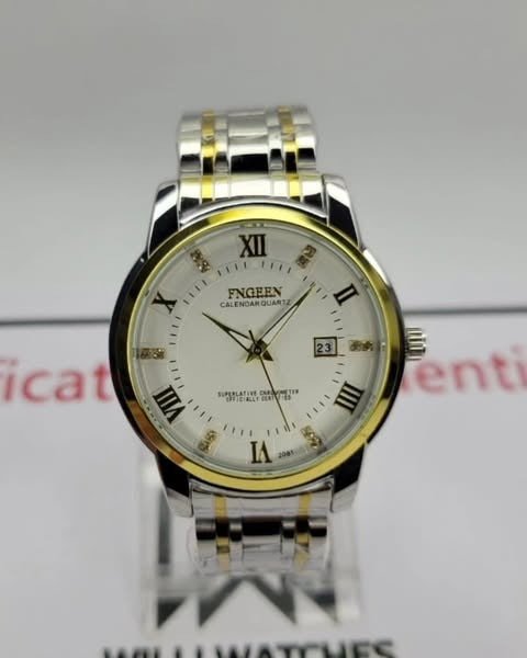 Original - Fngeen Men's Calendar Fashion Casual Business Watch - Waterproof Explosion