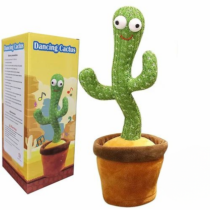 Dancing Cactus Toy | Talking Cactus | Tree Cactus Plush Toy for