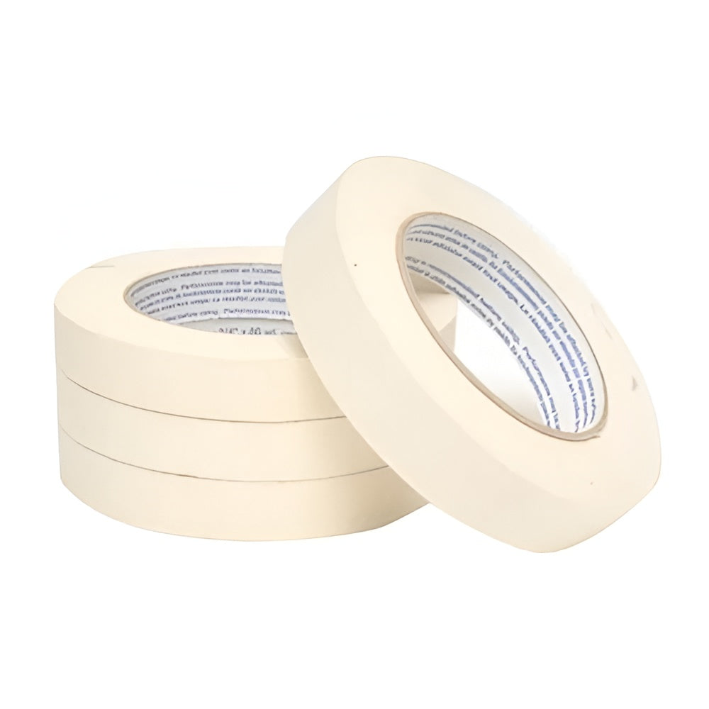 1 Inch Paper Masking Tape 15 Yards, Strong Adhesion, Clean Removal, - CheckNpays