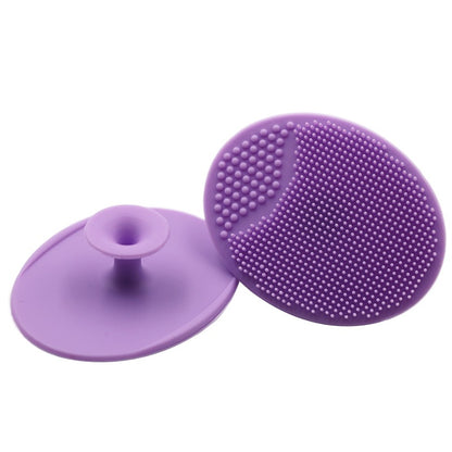 Soft Silicone Face Cleansing Brush Pad Gentle Facial Washing &amp; Exfoliating