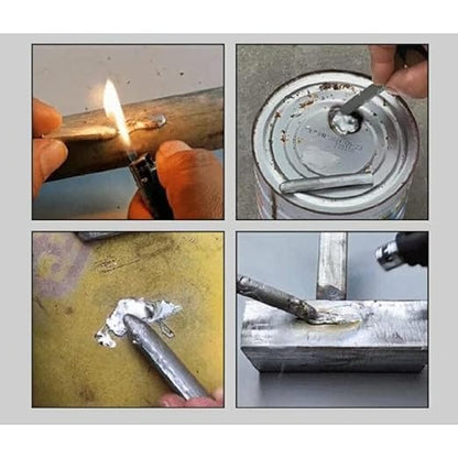 3Pcs Easy Melt Low Temperature Welding Rods Aluminum Soldering Sticks for