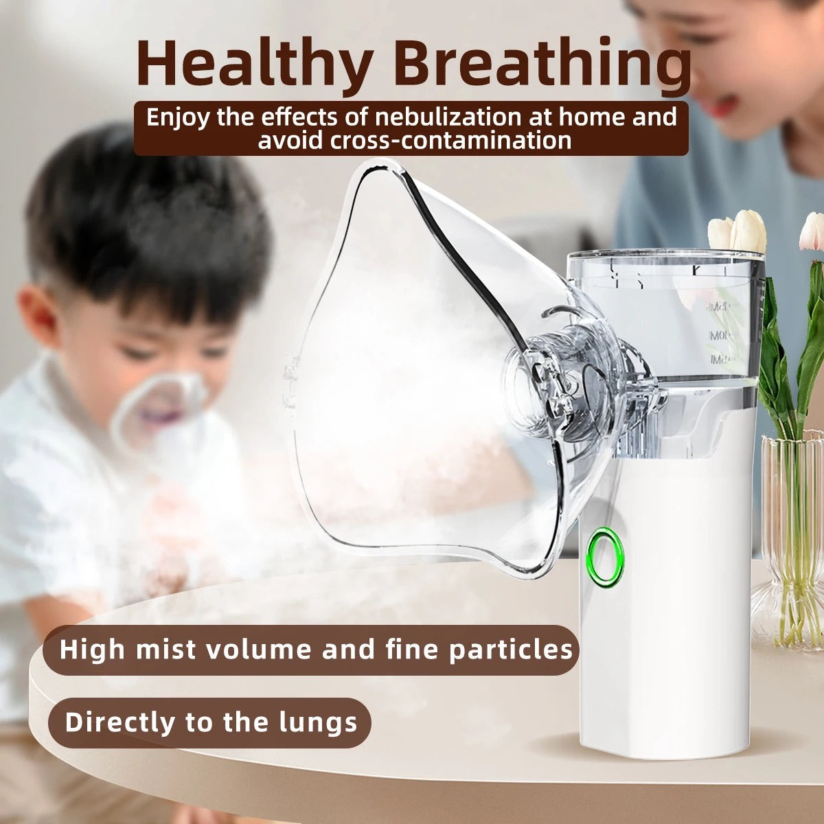 Portable Nebulizer For Asthma Inhaler Nebulizer Machine For Kids And Adults Medical