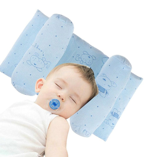 Soft Head Shaping Newborn Pillow for Flat Head Prevention, Breathable &amp; Portable