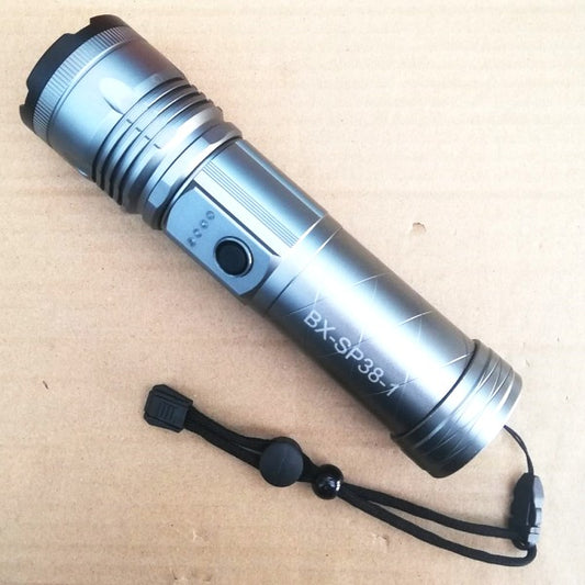 Tactical LED Flashlight Kit SP-38-1 Rechargeable High Power Torch with 3x18650