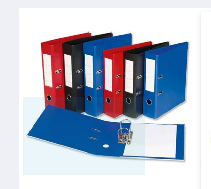 D-Ring PVC File Binder 1 Inch &amp; 3 Inch Capacity