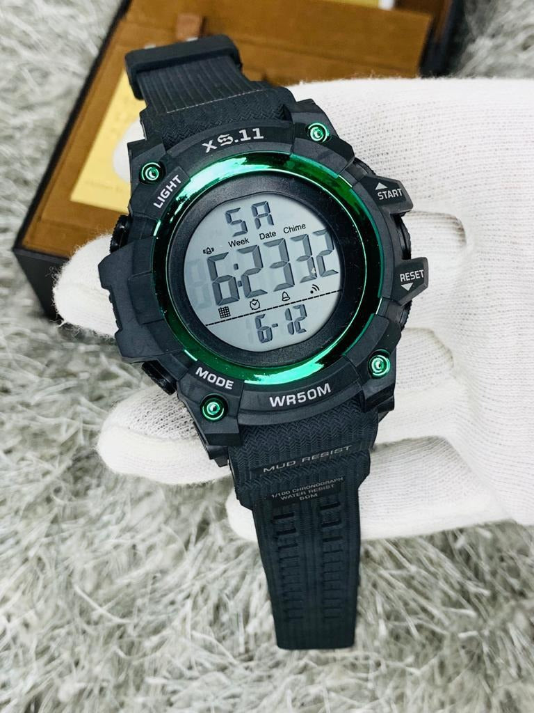 Waterproof Men's Digital Sports Watch Mens' Stylish Sport Watch (Without Box) - CheckNpays