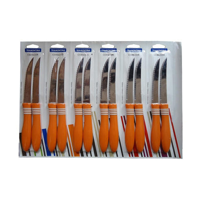 2 Pcs Concord Stainless Steel Kitchen Knife Multipurpose Table Knife with