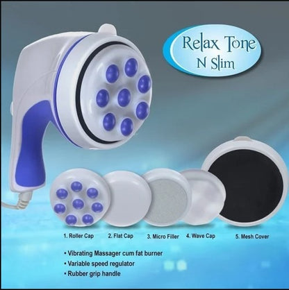 4 in 1 Relax &amp; Spin Tone Vibration Electric Massager | Electronic
