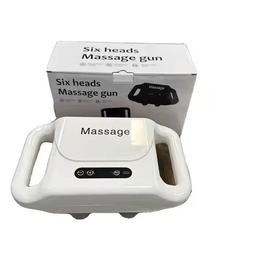 6 Head Deep Tissue Massage Gun Muscle Relaxation &amp; Pain Relief