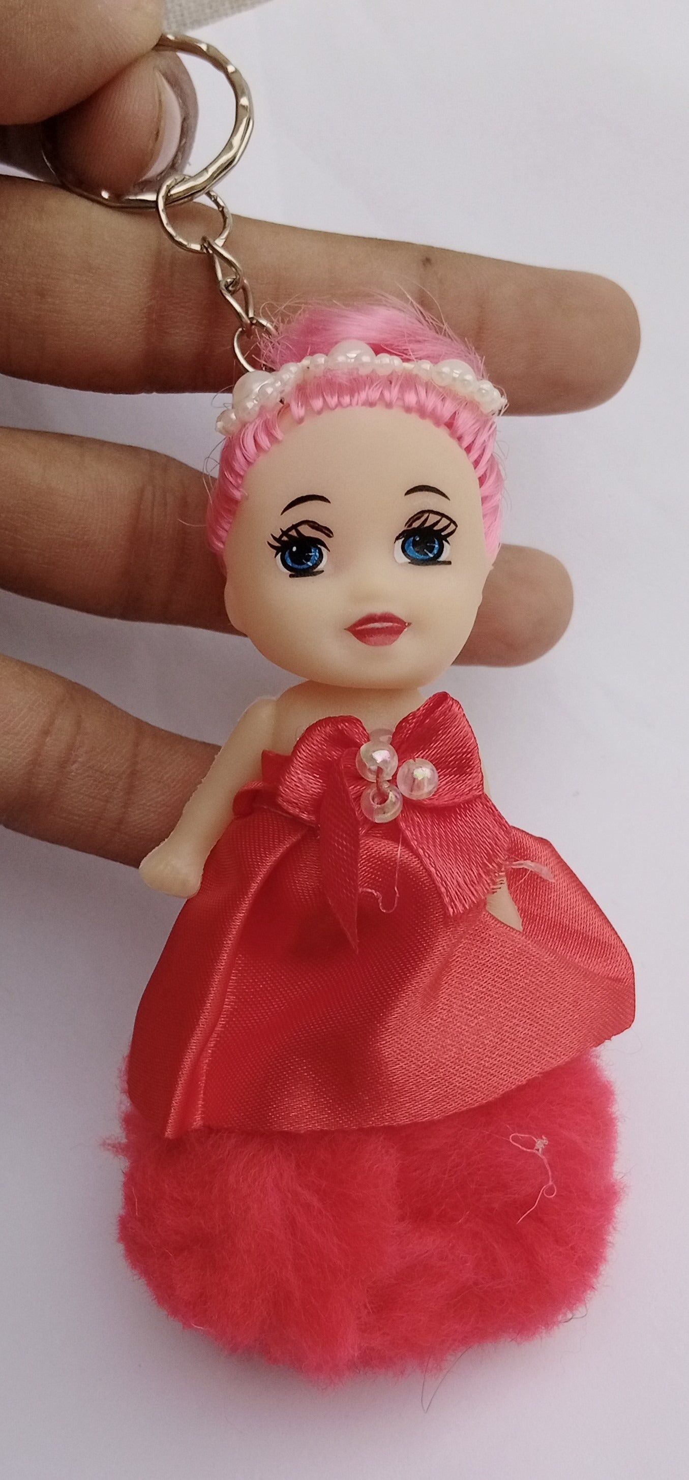 1Pcs Beautiful Baby Doll Keychain/Keyring for Girls &amp; Womr Bike, Car,