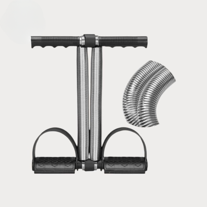 Tummy Trimmer Single Spring Portable Ab Exerciser for Home &amp; Gym - CheckNpays