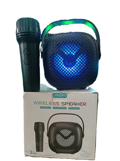 GREATNICE WIRELESS SPEAKER PORTABLE MICROPHONE BIG SOUND VOICE CHANGER MIC HD SOUND
