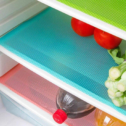 Anti-Slip Fridge Sheet Roll 45x150cm Spill-Proof Refrigerator Liner for Organized