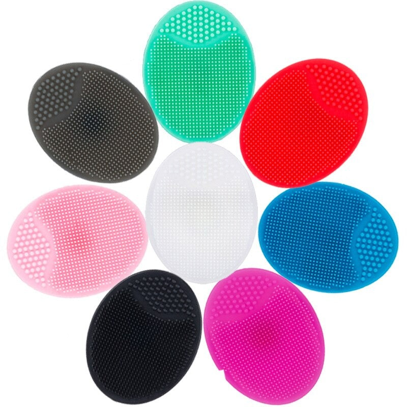 Soft Silicone Face Cleansing Brush Pad Gentle Facial Washing &amp; Exfoliating