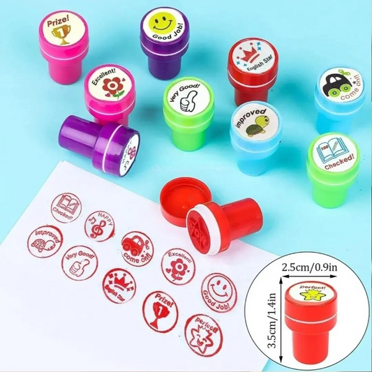 Appreciation Stamps Kids Stamp Set for Motivation | Self-Inking | Pack