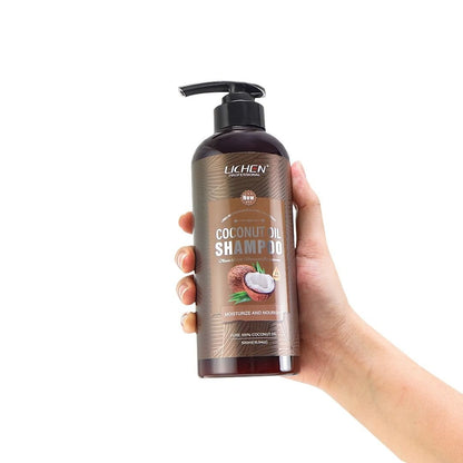 Lichen Hair Shampoo - Lichen Coconut Oil Shampoo, Sulfate Free, Paraben Free,