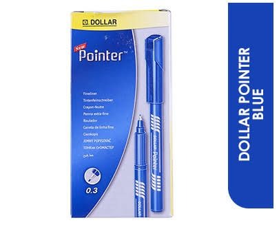 Pointer Fineliner Pens 0.3mm Pack of 10 Black Ink for Precision - CheckNpays