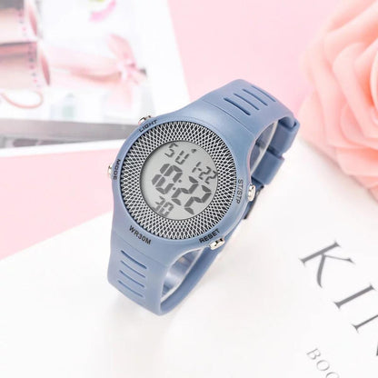 Silicon Digital Watch - Waterproof, Luminous Display, Automatic Movement, Sporty Design, No - CheckNpays
