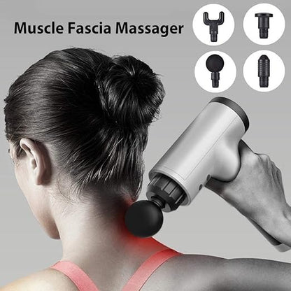 C006 Gold Edition Fascial Gun Massager High-Power Percussion Therapy Device for