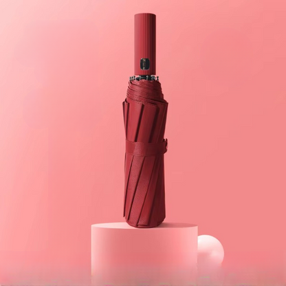 Compact Travel Umbrella with Windproof Design Gray Ghana - CheckNpays