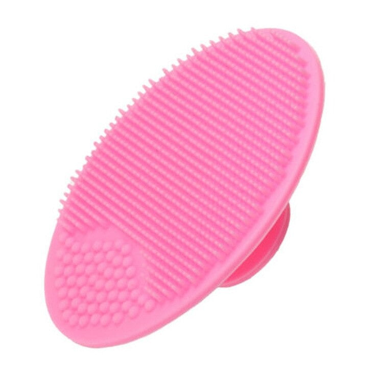 Soft Silicone Face Cleansing Brush Pad Gentle Facial Washing &amp; Exfoliating