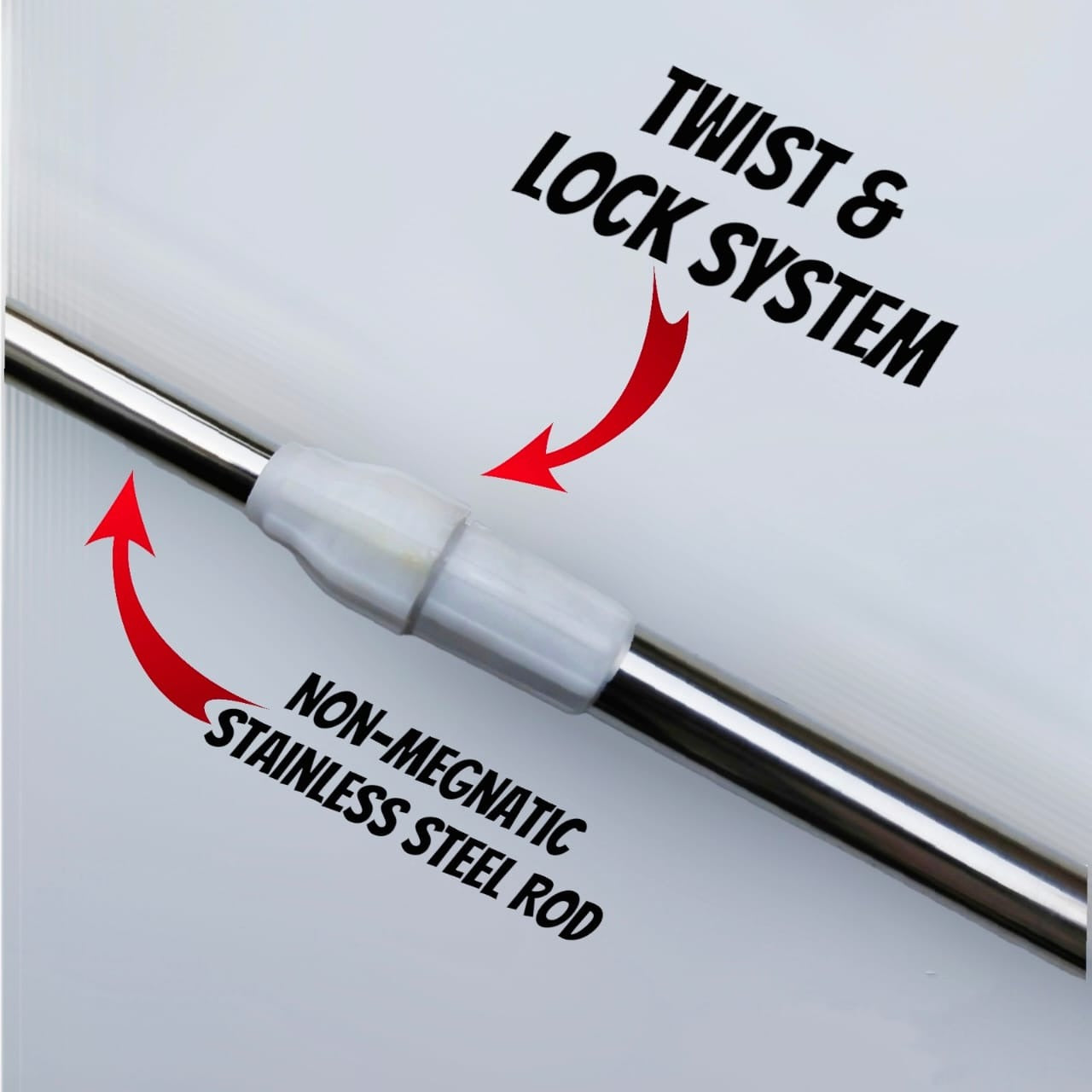 6ft Extendable  Steel Solar Panel Cleaning Brush with Water Flow System Long